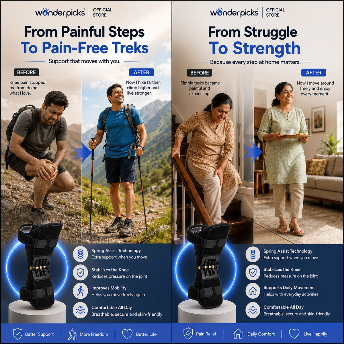 Flexora™ - Power Knee Support Booster