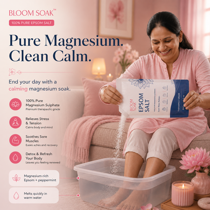 Bloom Soak™ - Epsom Salt For Pain Relief & Relaxation